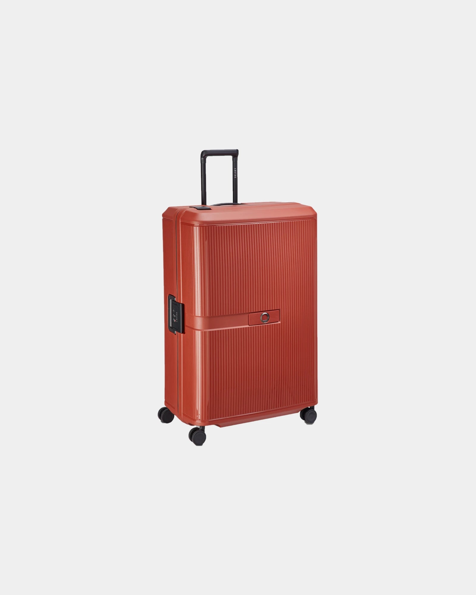 Koffer polypropyleen Delsey Vauban om te personaliseren - Terracotta