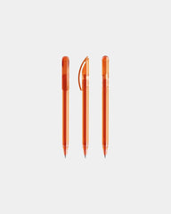 Pen transparant Prodir DS3TTT om te personaliseren - Oranje Transparant