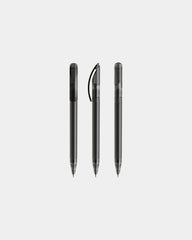 Pen transparant Prodir DS3TTT om te personaliseren - Antraciet Transparant