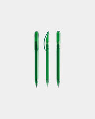 Pen transparant Prodir DS3TTT om te personaliseren - Donkergroen Transparant