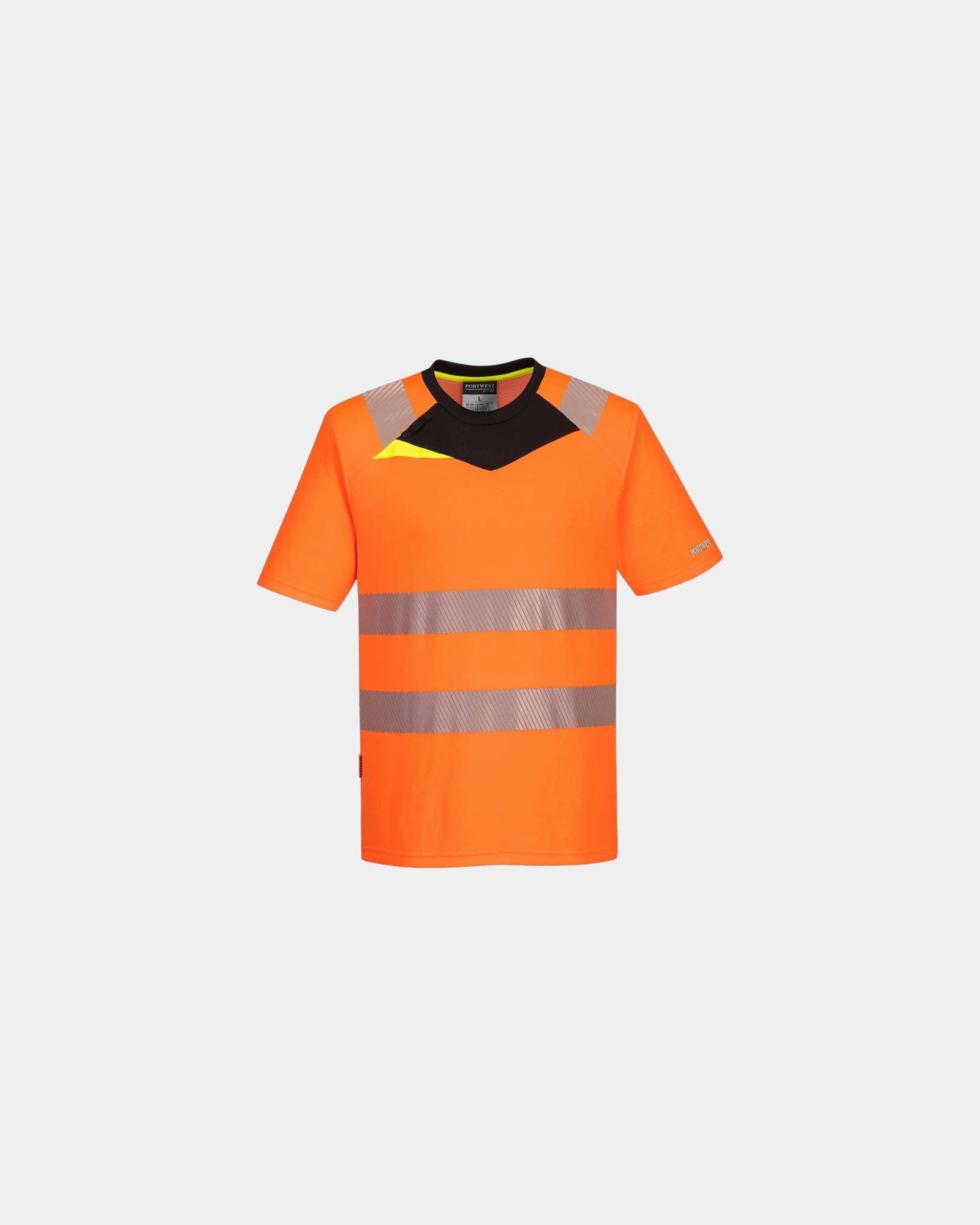 T-shirt hi-vis polyester mesh 150 g/m² om te personaliseren - Oranje