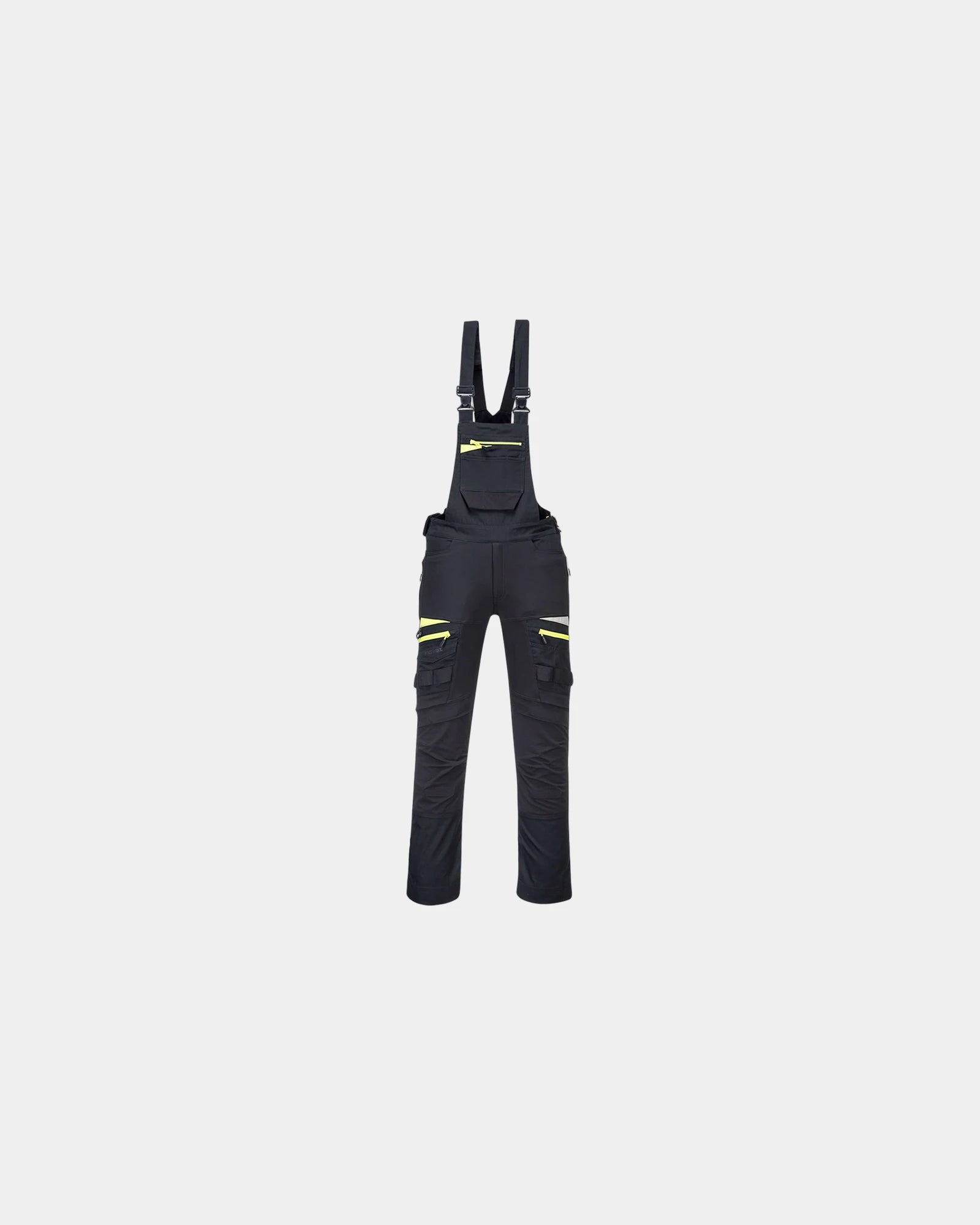 Overall met bretels DX4 om te personaliseren - Zwart-Hemelsblauw