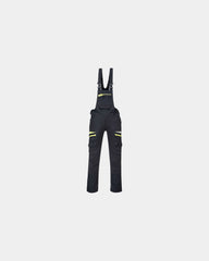 Overall met bretels DX4 om te personaliseren - Zwart-Hemelsblauw