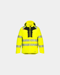 Parka hi-vis waterdicht geïsoleerd DX4 om te personaliseren - Geel-Zwart