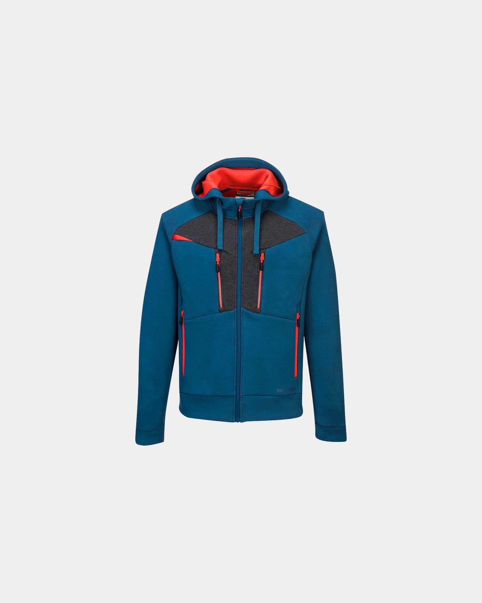 Hoodie DX4 met rits en verstelbare om te personaliseren - Spiegel