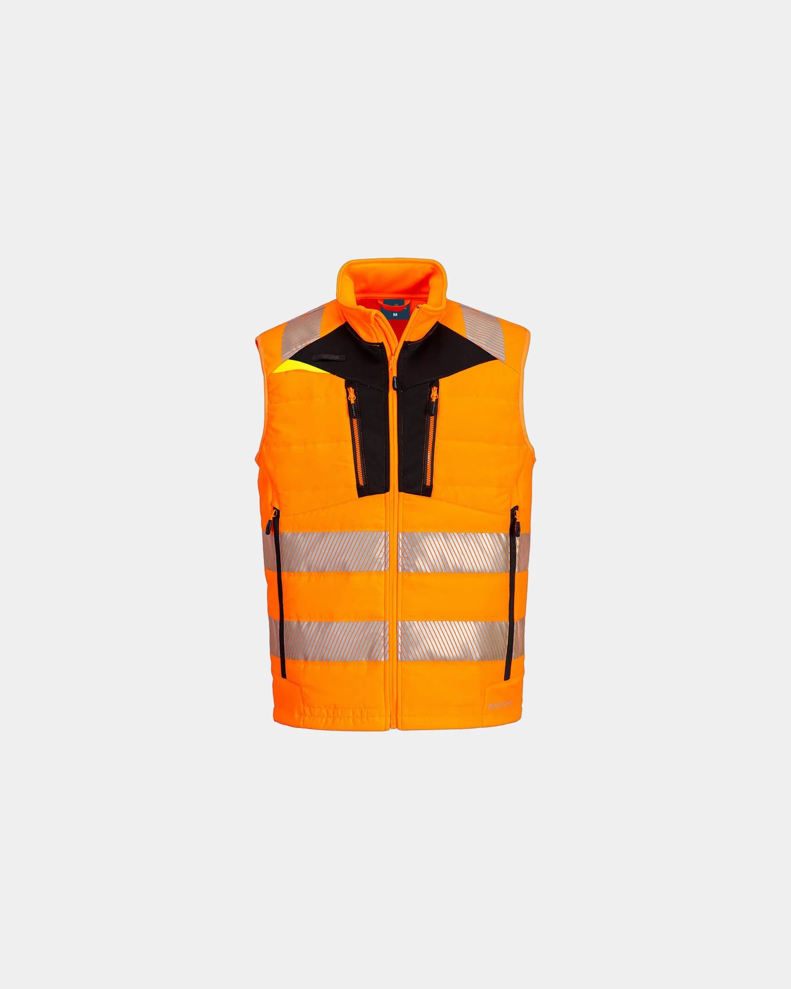 Softshell bodywarmer hi-vis segmentele om te personaliseren - Oranje
