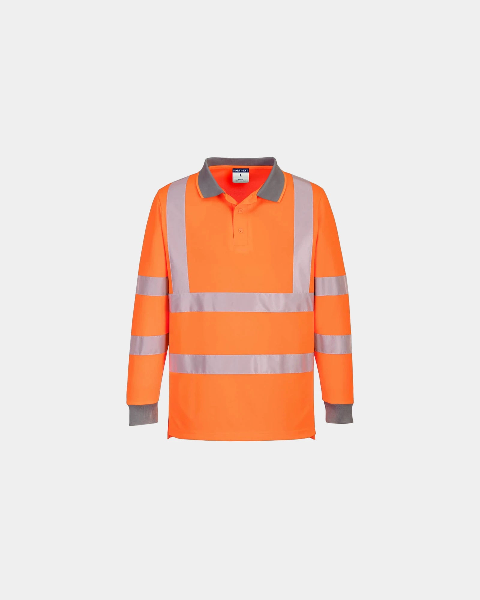 Polo hoge zichtbaarheid om te personaliseren - Oranje