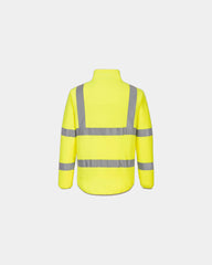 Fleecevest hoge zichtbaarheid polyester om te personaliseren - 2