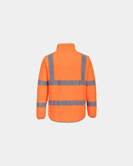 Fleecevest hoge zichtbaarheid polyester om te personaliseren - 1