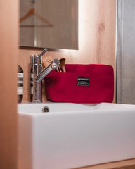 Toilettas gerecycled PET Ekomodo Apain om te personaliseren
