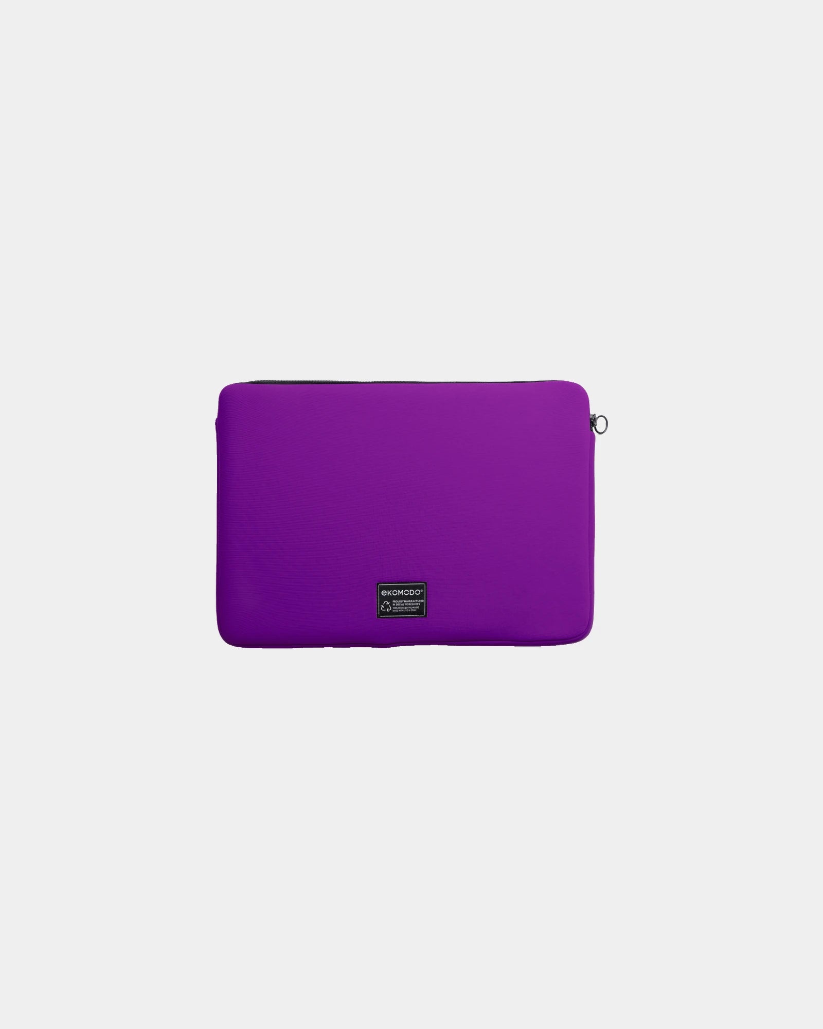 Laptophoes gerecycled polyamide Apar om te personaliseren - paars