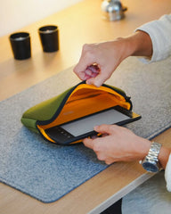 Laptophoes gerecycled polyamide Apar om te personaliseren