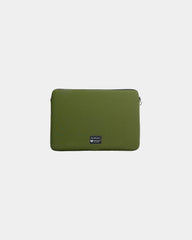 Laptophoes gerecycled polyamide Apar om te personaliseren - Groen