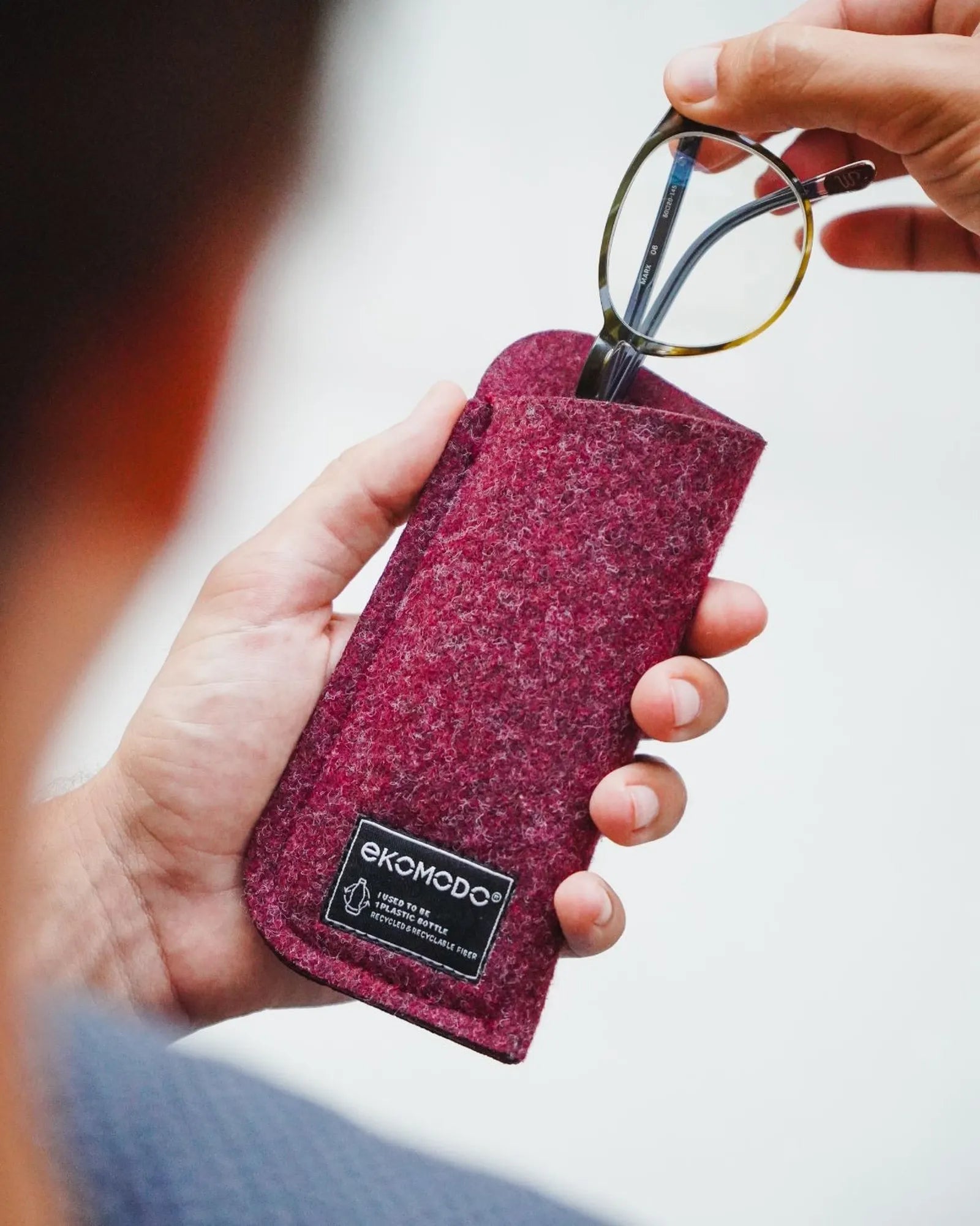 Brillenkoker gerecycled PET Begi om te personaliseren - 8