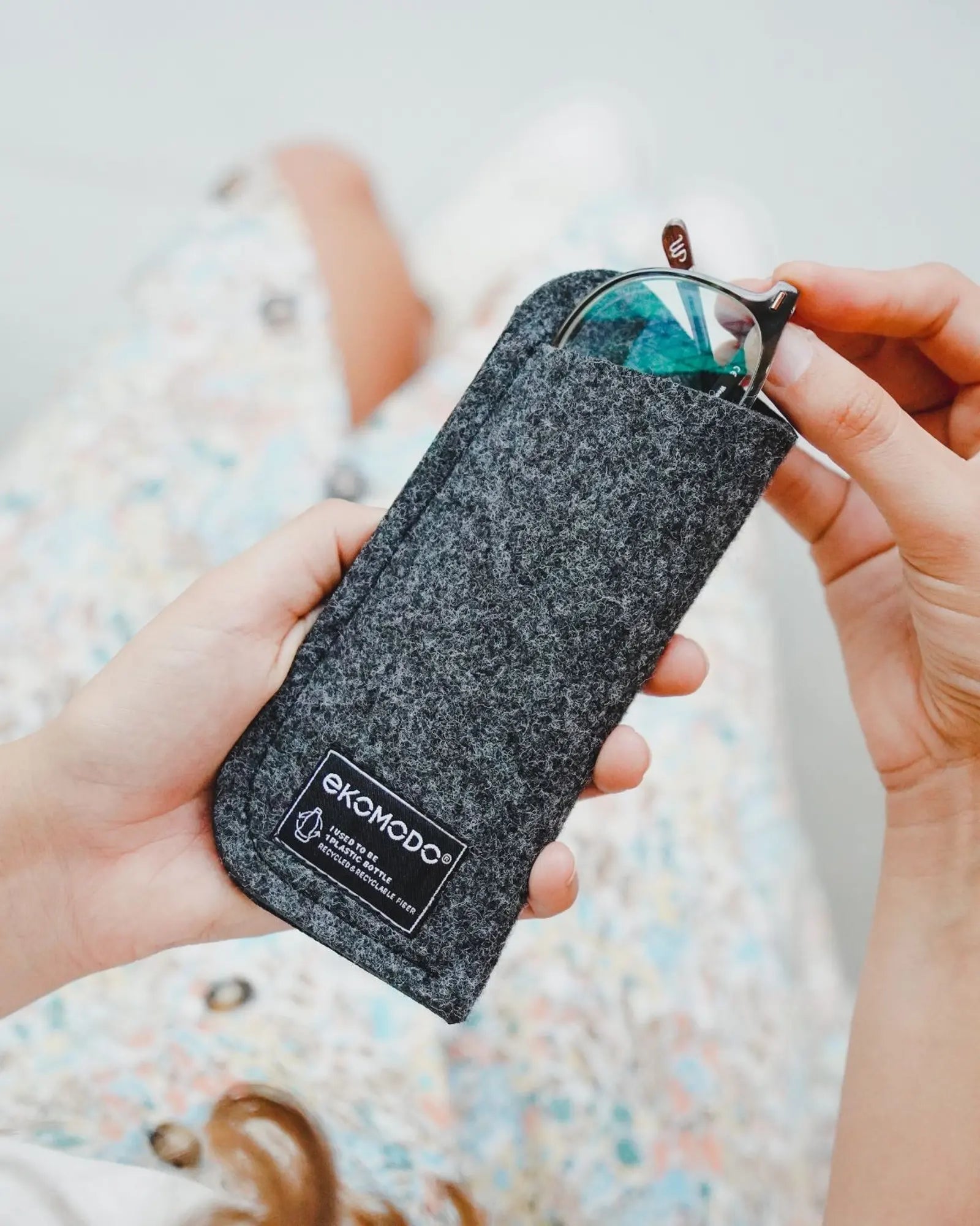 Brillenkoker gerecycled PET Begi om te personaliseren - 12