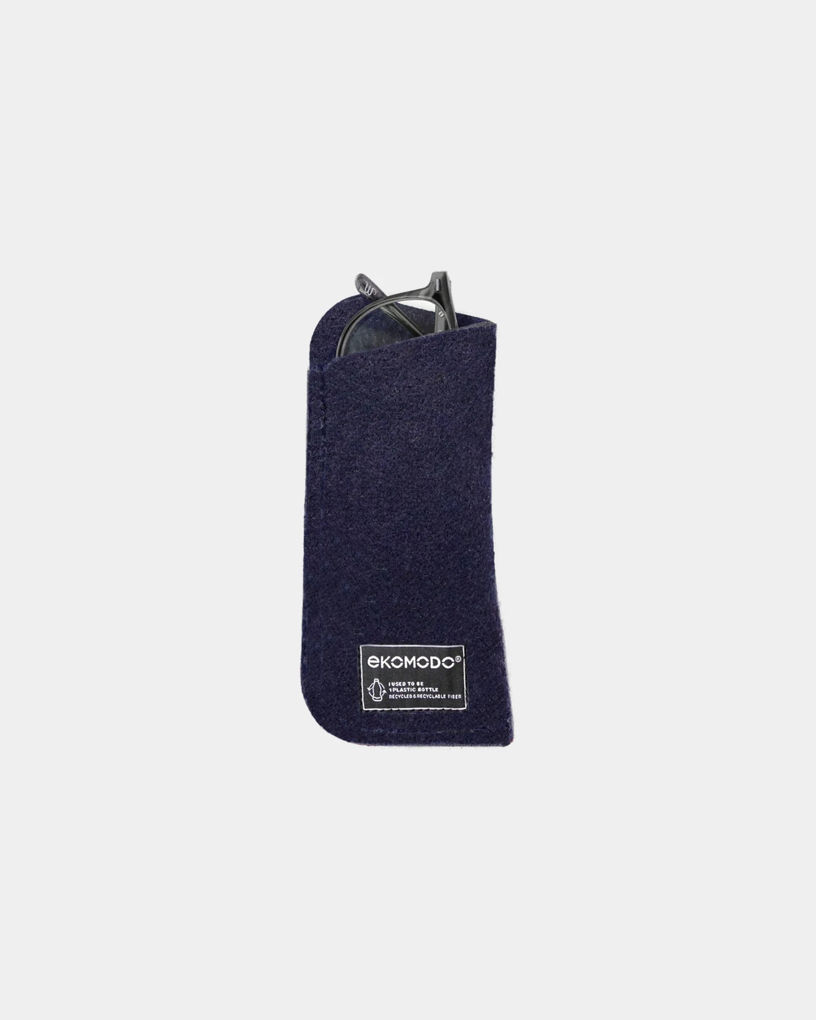 Brillenkoker gerecycled PET Begi om te personaliseren - Navy
