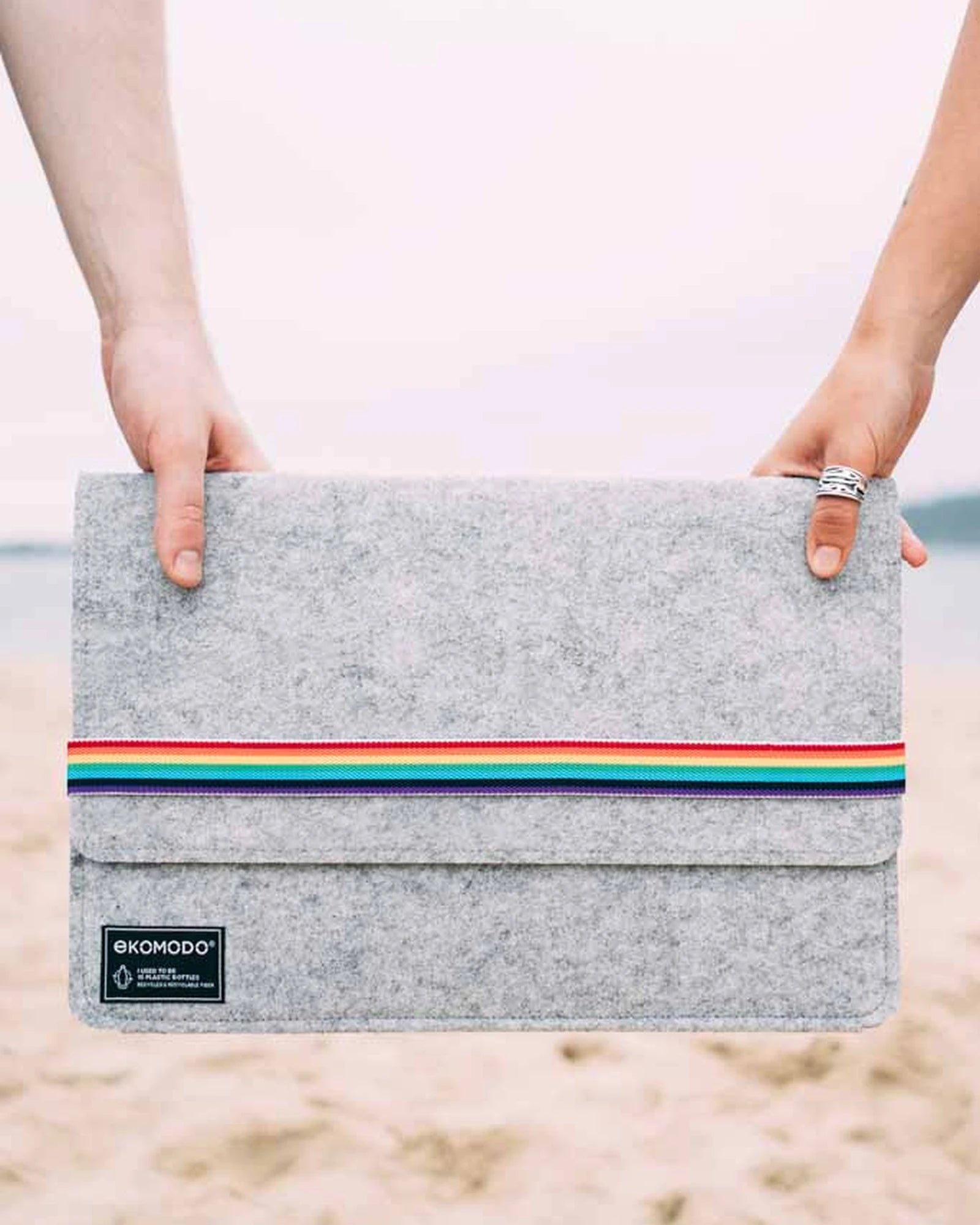 Laptophoes gerecycled RPET Hazi 13" om te personaliseren