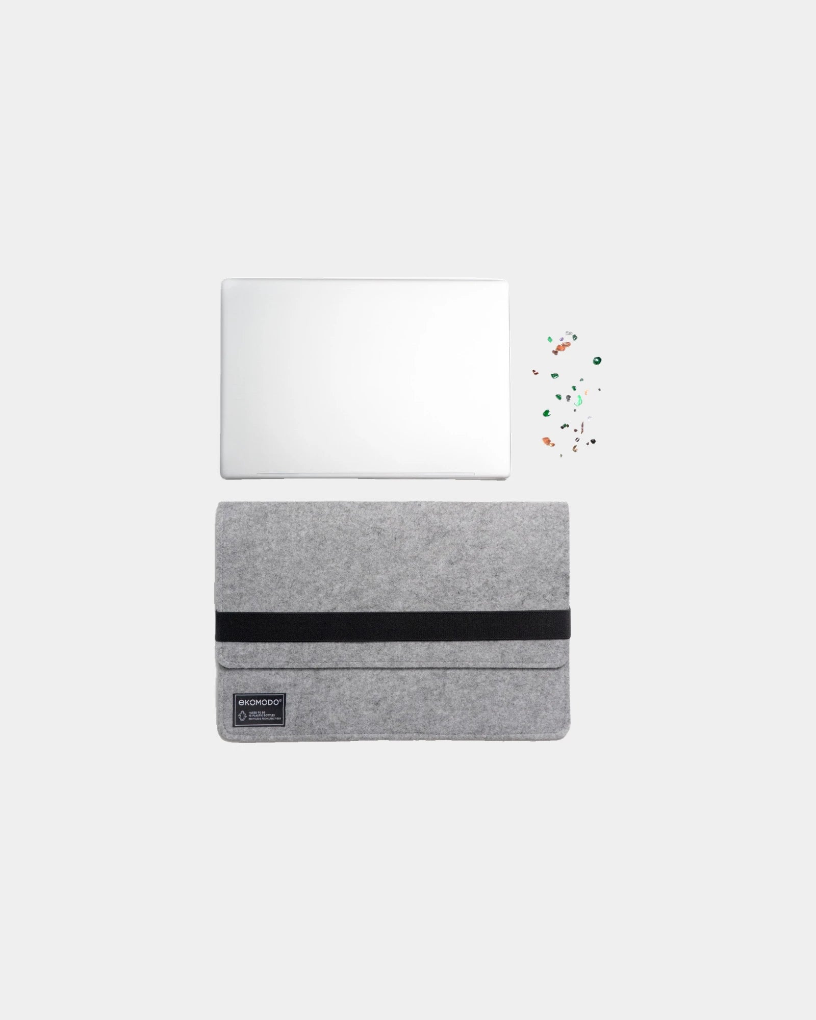 Laptophoes gerecycled RPET Hazi 13" om te personaliseren