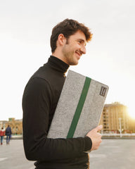 Laptophoes gerecycled RPET Hazi 13" om te personaliseren