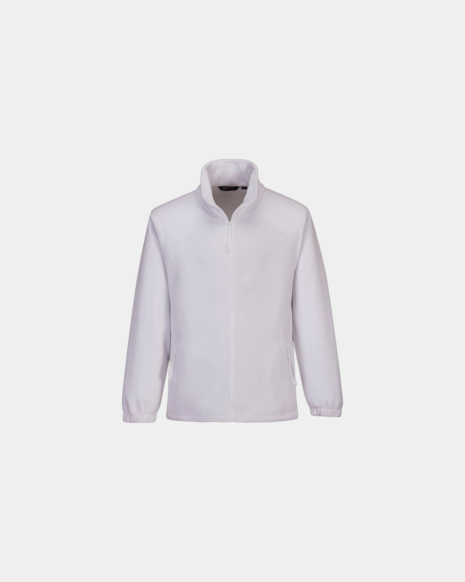 Fleecevest 280g/m² anti-pluis om te personaliseren - Wit