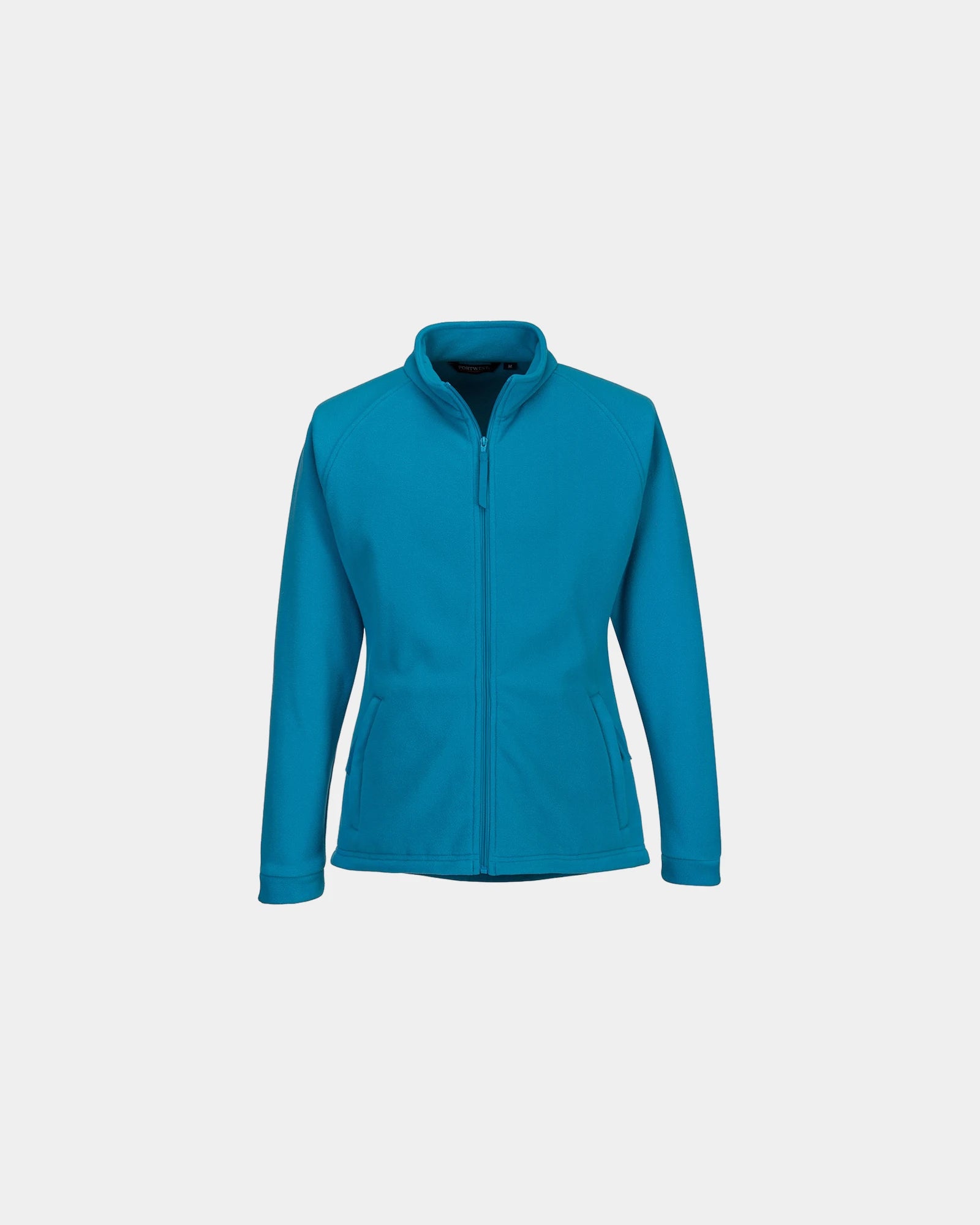 Fleecejack dames anti-pluis 280g/m² om te personaliseren - Blauw