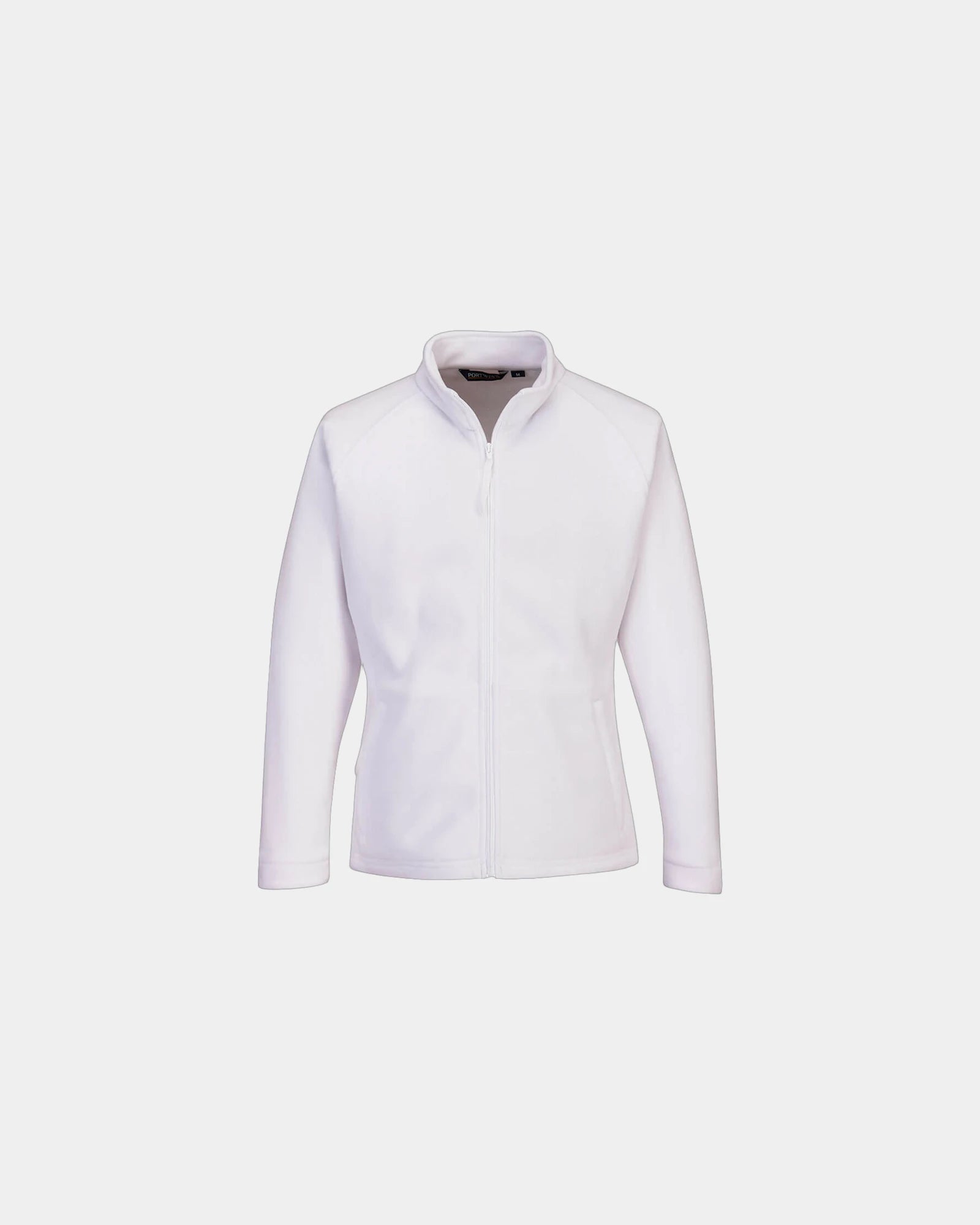 Fleecejack dames anti-pluis 280g/m² om te personaliseren - Wit