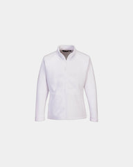 Fleecejack dames anti-pluis 280g/m² om te personaliseren - Wit