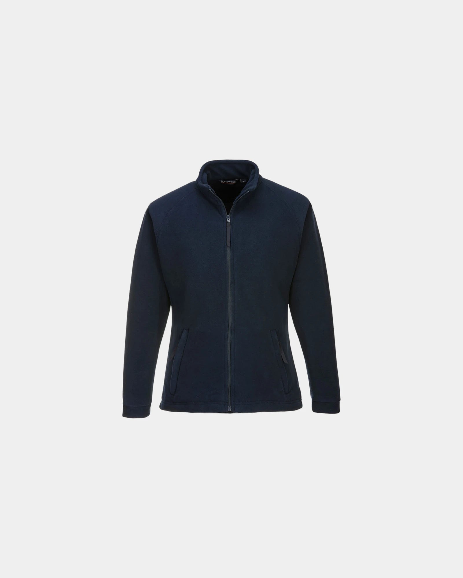 Fleecejack dames anti-pluis 280g/m² om te personaliseren - Marineblauw