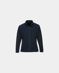 Fleecejack dames anti-pluis 280g/m² om te personaliseren - Marineblauw