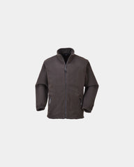 Fleecejack 400g/m² anti-pluis Argyll om te personaliseren - Grijs