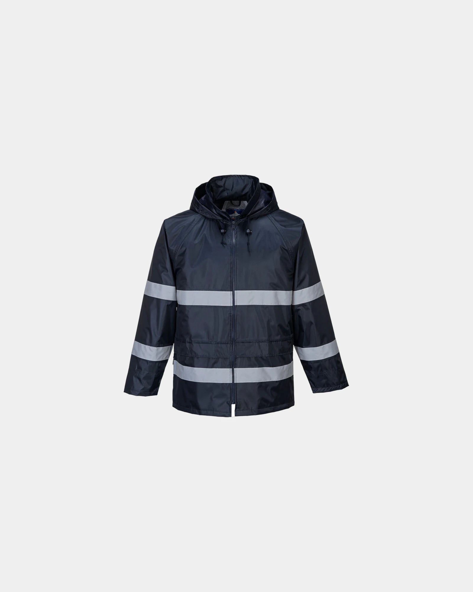 Regenjas waterdicht ventilerend Iona om te personaliseren - Marineblauw