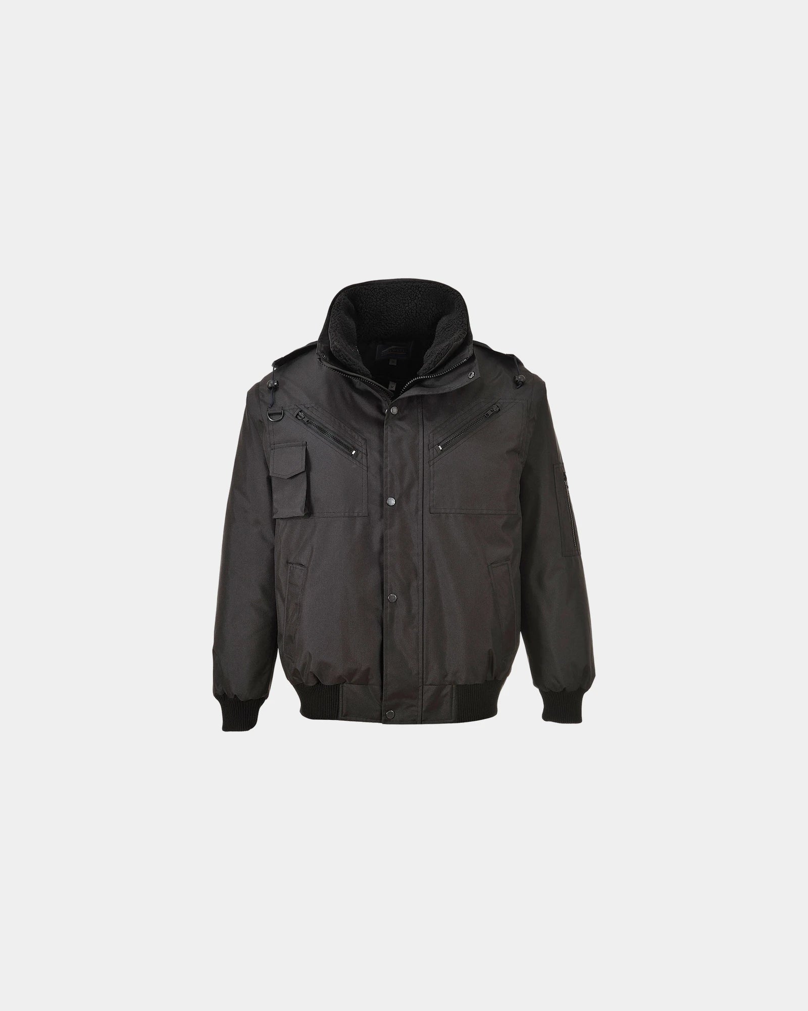 Jack 3-in-1 polyester 300D om te personaliseren - Zwart-Hemelsblauw
