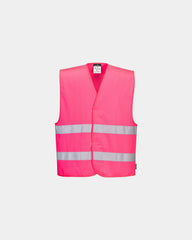 Veiligheidsvest polyester 124 g/m² om te personaliseren - Donkerblauw