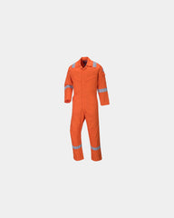 Overall vlamwerend katoen om te personaliseren - Oranje