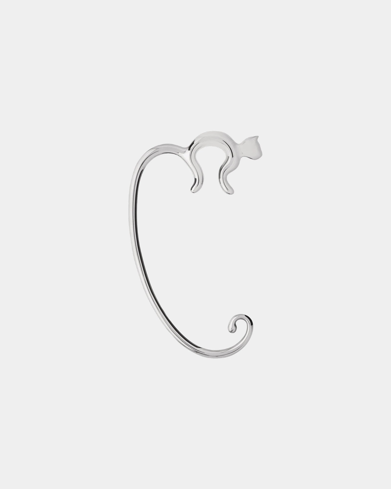 Tasophanger roestvrij staal Minou om te personaliseren - Zilver