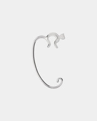 Tasophanger roestvrij staal Minou om te personaliseren - Zilver