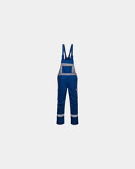 Broek met bretels multinorm om te personaliseren - Donkerblauw