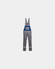 Broek met bretels multinorm om te personaliseren - Grijs