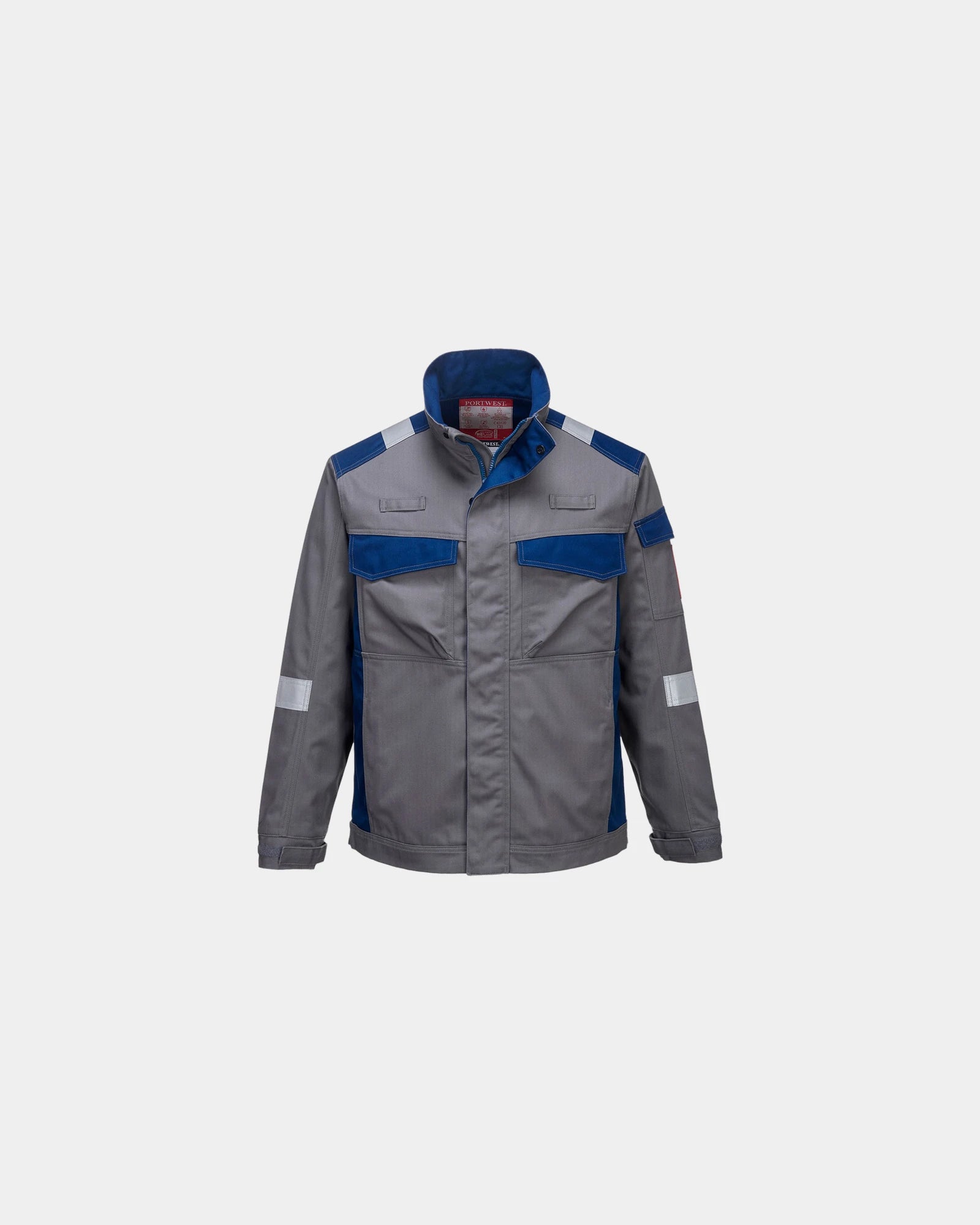 Jas Bizflame Ultra tweekleurig 340 g/m² om te personaliseren - Grijs