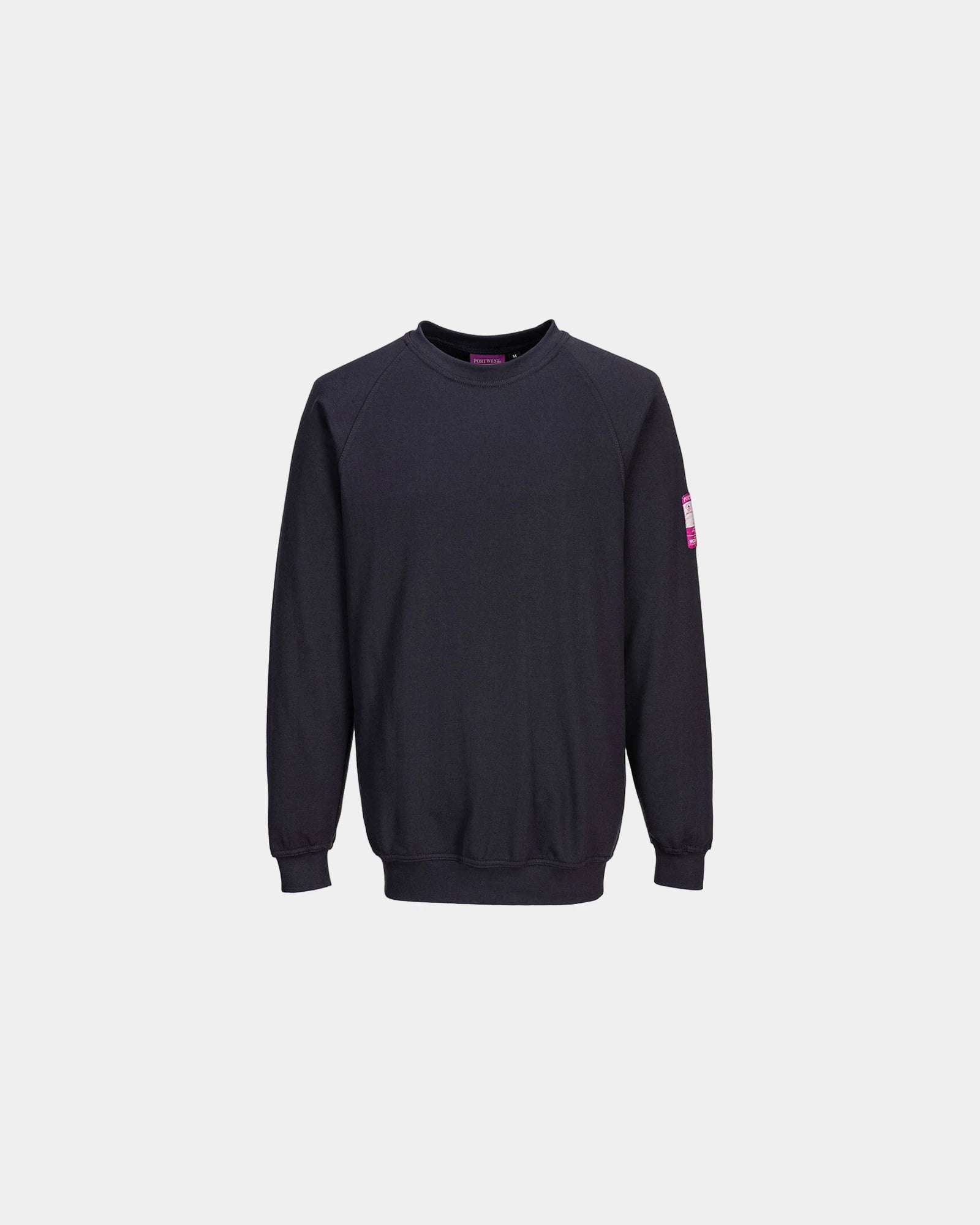 Vlamvertragende antistatische sweater om te personaliseren - Marineblauw