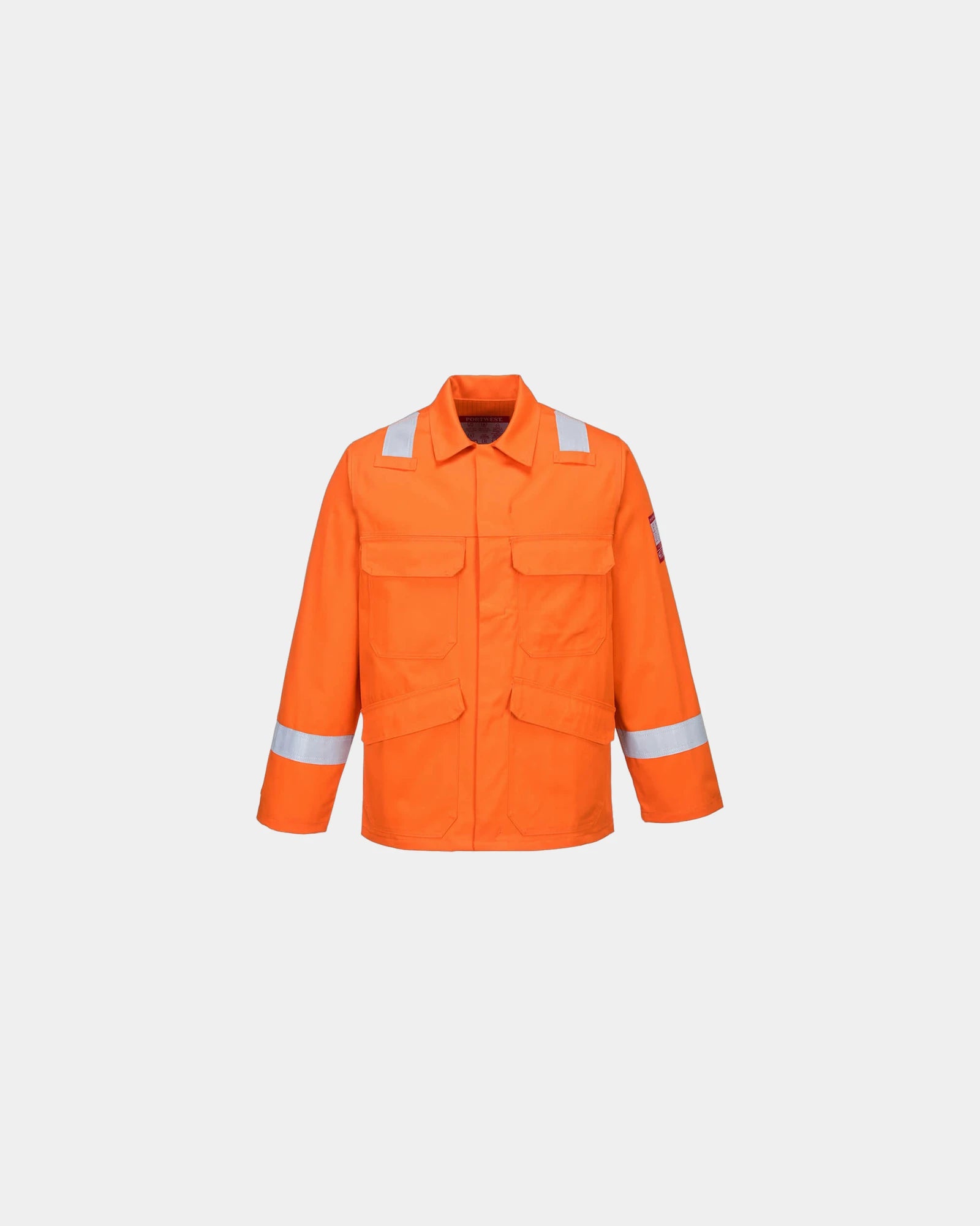 Overhemd Bizflame hoge zichtbaarheid om te personaliseren - Oranje