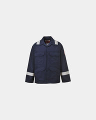 Overhemd Bizflame hoge zichtbaarheid om te personaliseren - Marineblauw