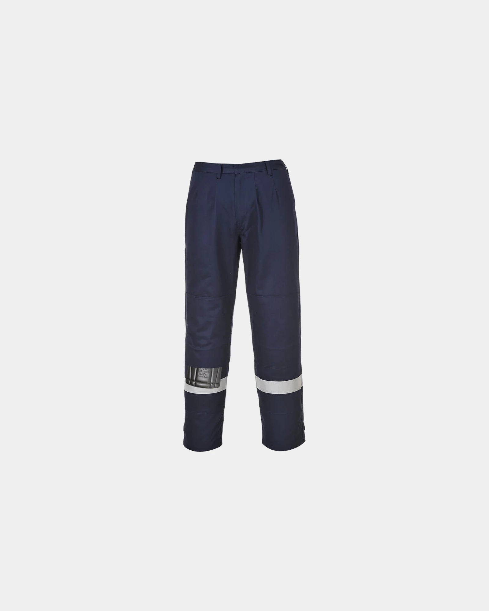 Broek hoge zichtbaarheid reflecterend om te personaliseren - Marineblauw