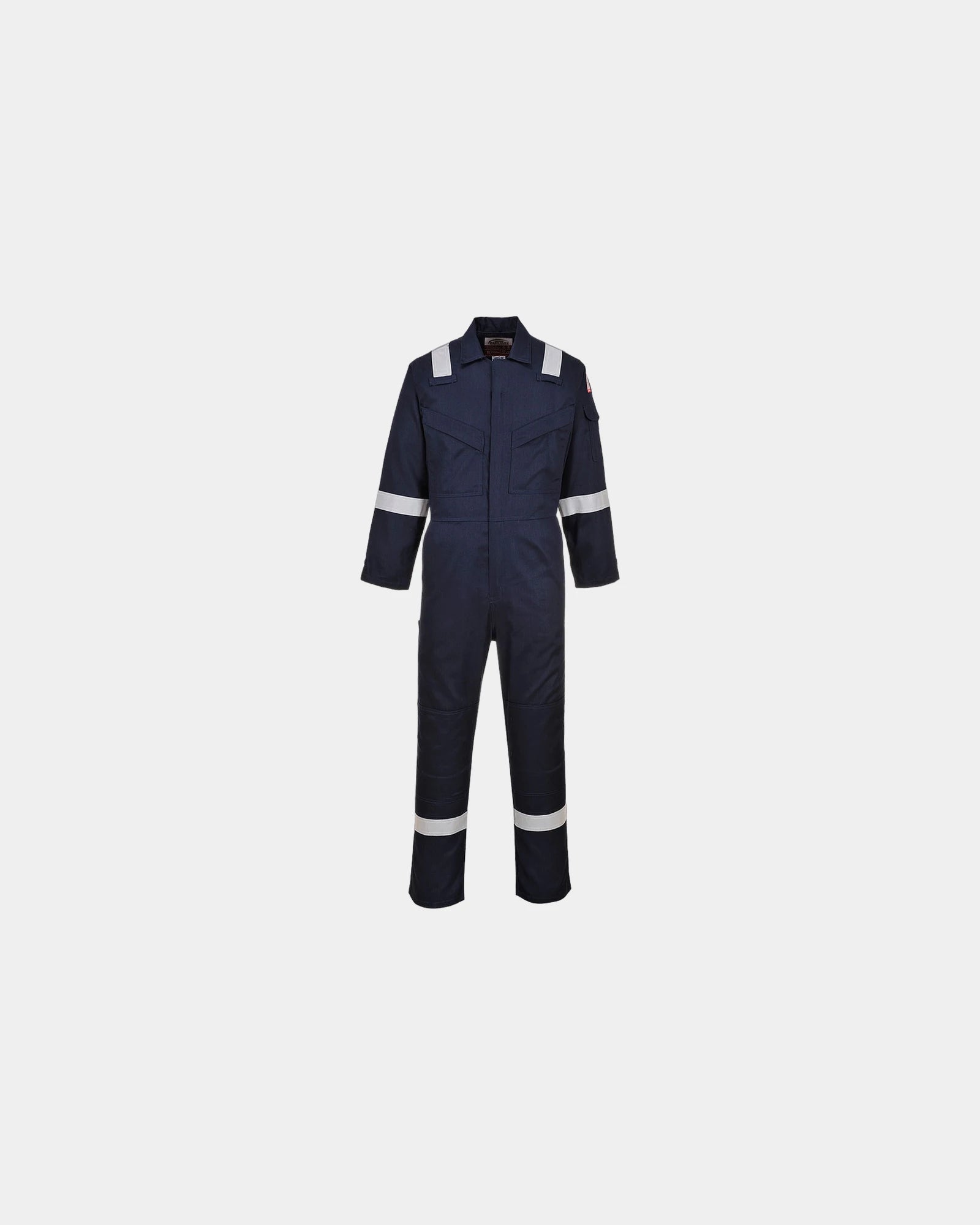 Overall vlamvertragend antistatisch om te personaliseren - Marineblauw