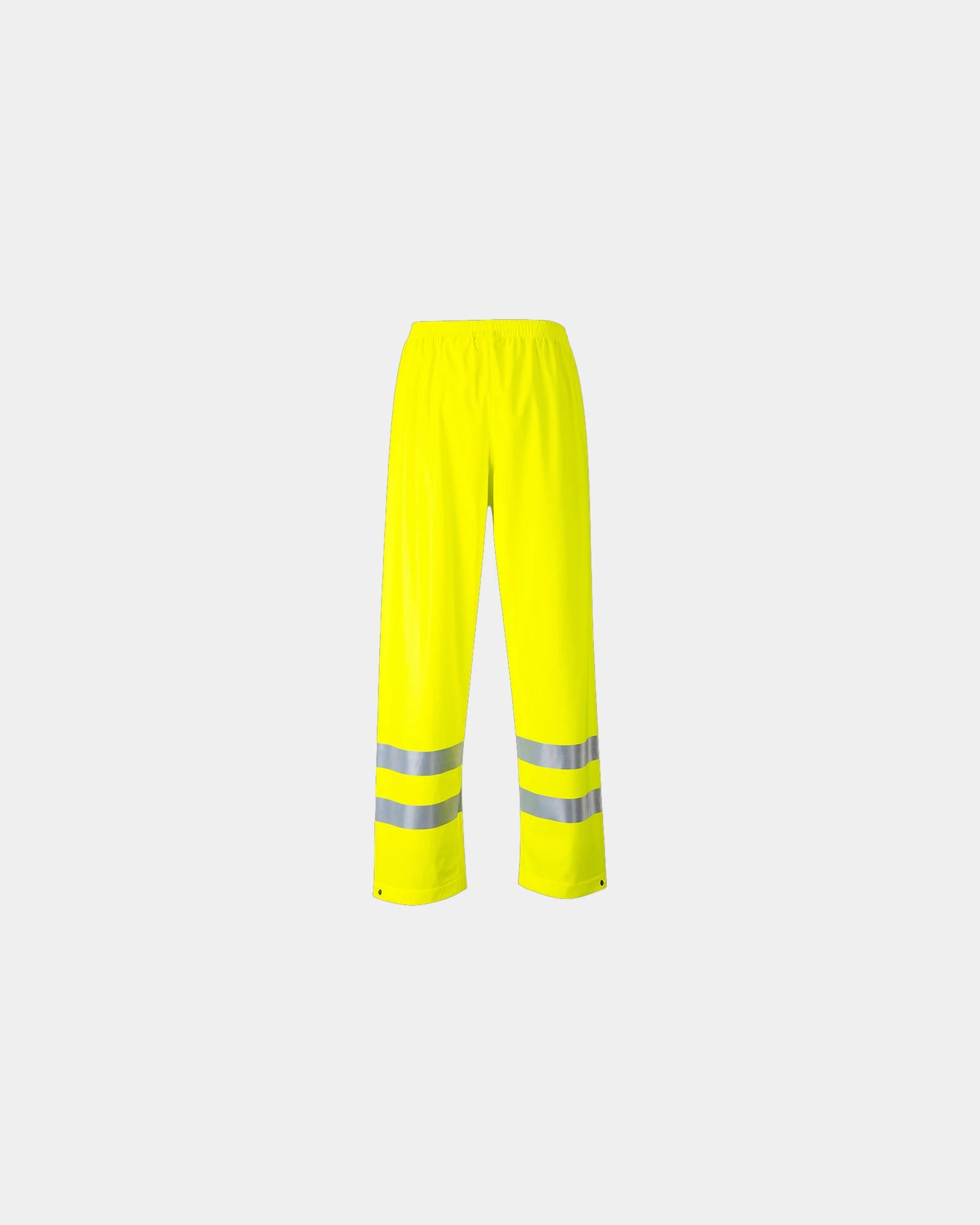 Regenbroek waterdicht HiVis om te personaliseren - Geel