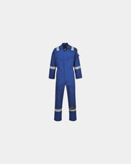 Vlamvertragende antistatische overall om te personaliseren - Donkerblauw