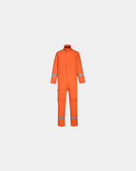 Overall Bizflame Plus stretch om te personaliseren - Oranje