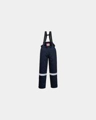 Winteroverall vlamvertragend om te personaliseren - Marineblauw