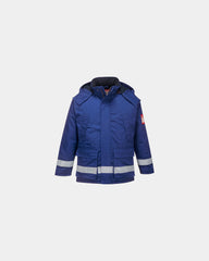 Parka winter vlamvertragend om te personaliseren - Donkerblauw