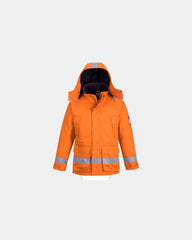 Parka winter vlamvertragend om te personaliseren - Oranje